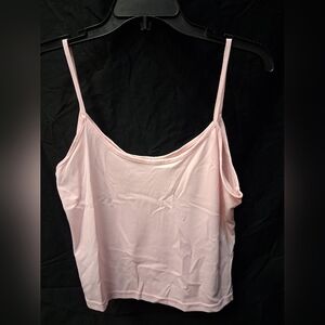dressbarn Pale Pink Spaghetti Strap Camisole
